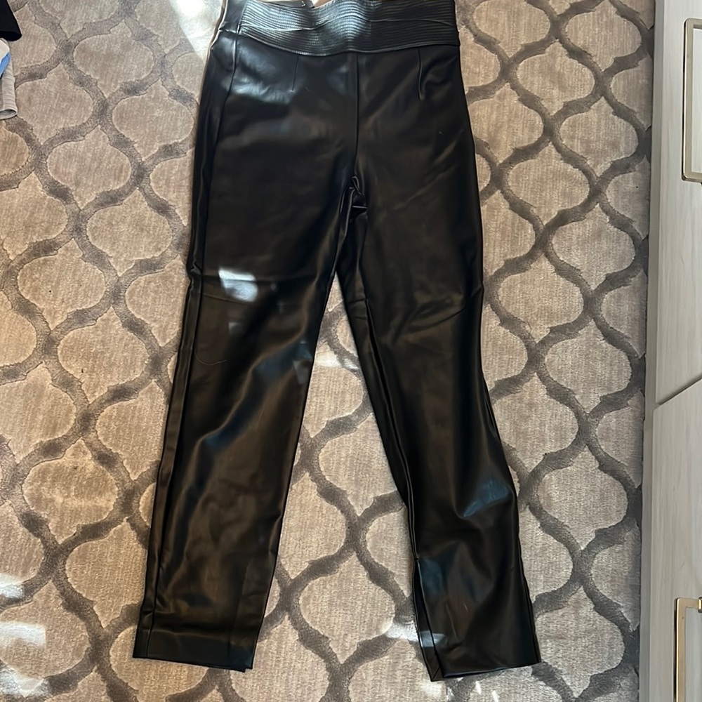 Vegan leather pants